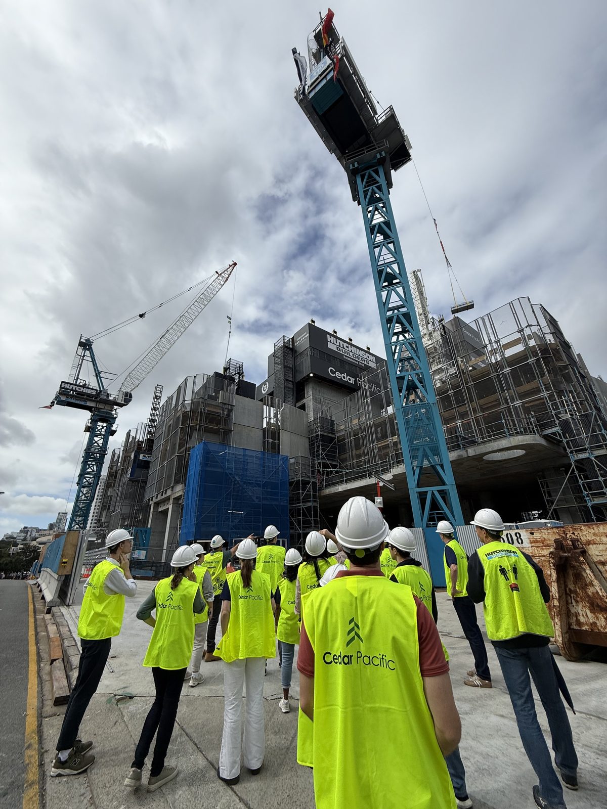 Cedar Pacific team site visit